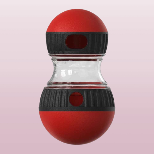 Brinquedo interativo para cães e gatos – funciona como alimentador lento, estimula o QI, enriquece o ambiente e auxilia no treino de filhotes. Indispensável para o bem-estar do seu pet!