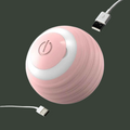 Bola elétrica inteligente para gatos: interativa, USB recarregável e cheia de diversão!