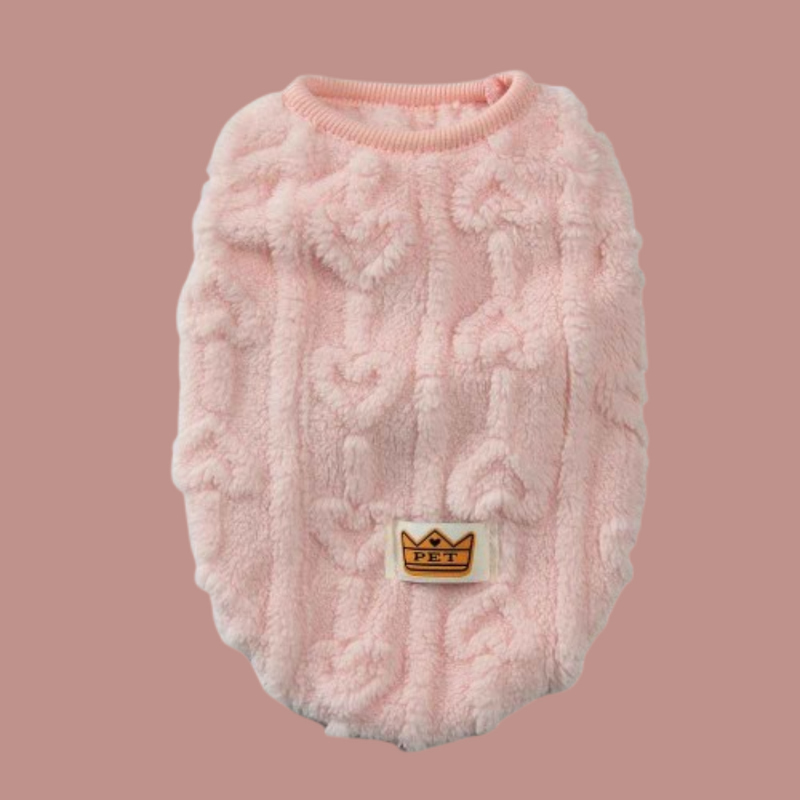 Jaqueta de Lã Aconchegante para Pets – Roupas Outono/Inverno para Cães Pequenos e Gatos | Casaco Macio para Chihuahua, Yorkie, Corgi e Mais!