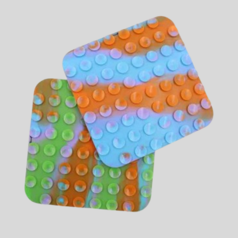 Tapete de silicone com alimentação lenta — ideal para pets ansiosos.