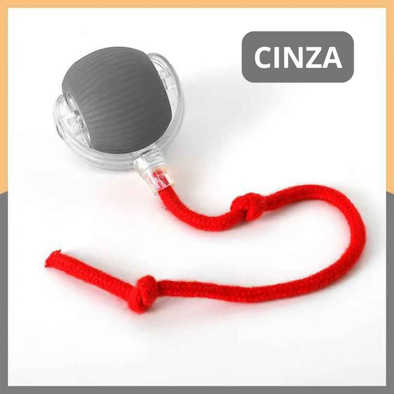 Brinquedo inteligente para gatos: ativa por toque, rola e esconde!