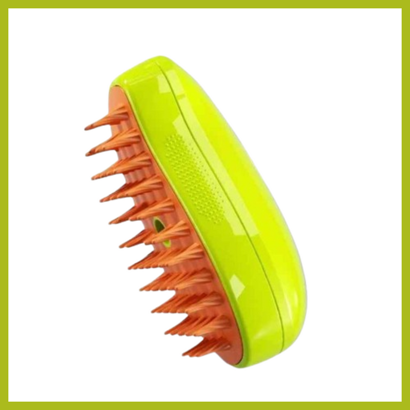 Escova de Vapor Premium para Pets - Conforto e Higiene para seu Melhor Amigo!